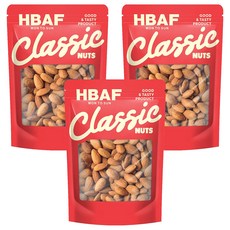 HBAF 經典烤杏仁果, 300g, 3包