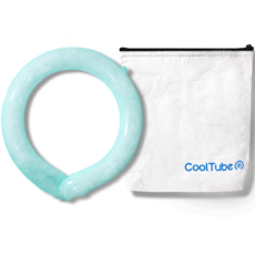 Cool Tube Ice Golf Neck Cooler Ice Neck Tube + Cold Pouch Set, 薄荷（頸管）