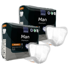 ABENA 雅保 男士專用 Formula 2 輕薄護墊成人紙尿褲 23 x 29 cm, 15枚入, 2個