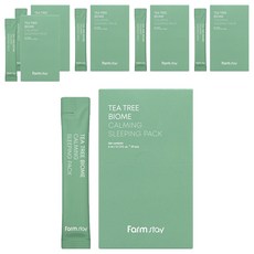 Farm stay 茶樹鎮靜晚安面膜隨身包, 4ml, 120件