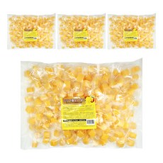 蘋果芒果軟糖 90顆, 4個, 1kg