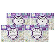 惠香 台灣花磚手工蛋捲 芝麻口味 高貴紫 14g x 4盒 (總重量672g) 手工製作 酥脆口感, 168g