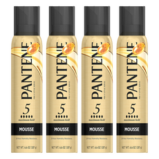 팬틴 Pro-V 스타일 맥시멈홀드 헤어 무스, 187g, 4개
