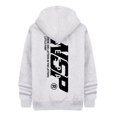 NESPA NSP Logo 刷毛連帽拉鍊外套 SHA_0054
