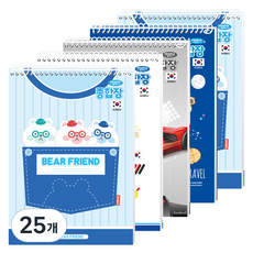 PENPIA 3000無線男童用綜合本, 隨機出貨, 25個