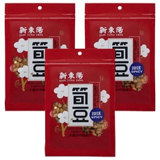 新東陽 辣味筍豆, 150g, 3包