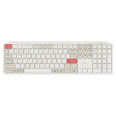키크론 B6 Pro 무선 일반형 키보드, 레트로 레드, B6P-K13, 제조사축