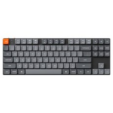 키크론 K1 MAX 유무선 RGB 핫스왑 기계식 키보드 EN, 블랙, K1M-H3, 갈축