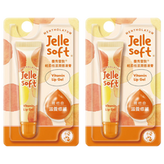 MENTHOLATUM 曼秀雷敦 輕柔恬漾潤唇凍膏 深度滋潤 修護乾裂雙唇 8g/條, 維他命, 2條