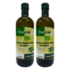 Crudolio 初榨橄欖油, 1L, 2個
