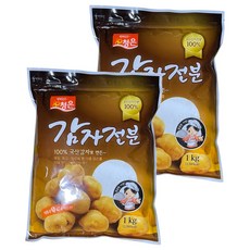 藍銀馬鈴薯澱粉, 1kg, 2個