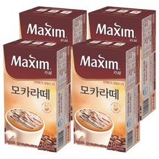 Maxim 麥心 摩卡拿鐵咖啡, 13.2g, 10入, 4盒