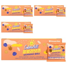 Green Nut 早晨平衡卡路里綜合堅果隨身包 30包入, 600g, 4盒
