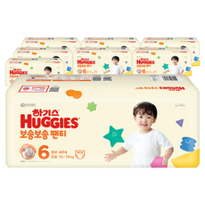 하기스 보송보송 팬티형 기저귀 공용, 6단계, 320매
