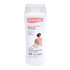 Babaria 透白緊緻蘆薈身體乳 400ml 含吉拉索蘆薈+問荊+維生素E, 1瓶