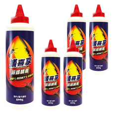 澄朗 蟻喜享 除螞蟻膏 室內/外通用, 500g, 5瓶