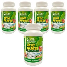 小綠人 神奇檸檬酸, 超強去漬力 除垢好幫手 安心洗淨, 300g, 5罐