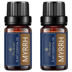 美國Pavaruni 純單方精油 沒藥 Myrrh 10ml 舒緩壓力 滋潤肌膚, 2瓶
