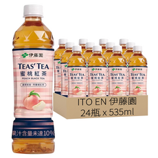 ITO EN 伊藤園 Tea's Tea 蜜桃紅茶, 535ml, 24瓶
