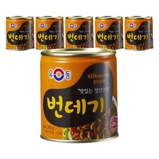 유동 번데기 통조림, 280g, 6개