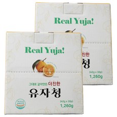 原味研磨柚子醬茶, 42g, 2個, 30入