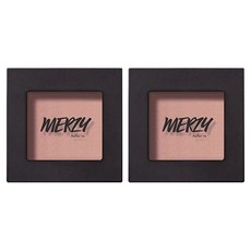 MERZY The First 單色眼影, E2 Hepburn Rose, 2個