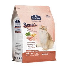BLUE BAY 倍力 Sense 全齡貓 全護低敏 貓飼料 田野雞 腸胃保健配方+LP28後生元, 腸胃保健, 1.5kg, 1袋