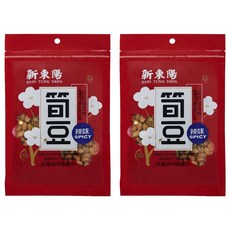 新東陽 辣味筍豆, 香辣酥脆可口，非基改黃豆搭配筍絲, 150g, 2包