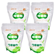 MIKA HOUSE 橘之屋 檸檬酸, 天然洗淨力 600g, 4包