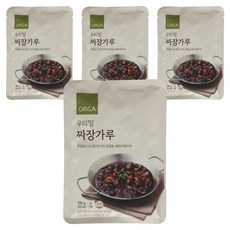 올가홀푸드 우리밀 짜장가루, 100g, 4개