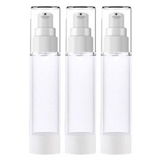 咪咪購物 真空分裝瓶噴霧款100ml 3入 旅行分裝瓶 乳液分裝瓶 按壓分裝瓶, 單色