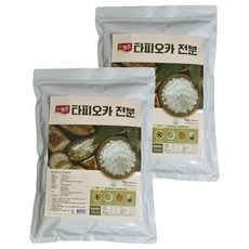 청은에프엔비 타피오카 전분, 1kg, 2개