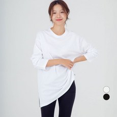 CARET 女款寬鬆版型層次感長袖T恤