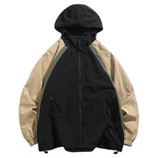 남성용 오버핏 바람막이 집업점퍼 트랙자켓 NX403