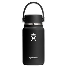 하이드로플라스크 마이크로 하이드로 보틀 텀블러, 블랙, 1개, 200ml
