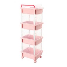 Living Smile 尿布方形收納推車 A款, 粉色, 1入