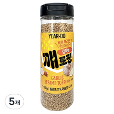 이어도 깨토핑 갈릭맛, 110g, 5개