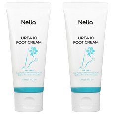 넬라 우레아 10 풋크림, 2개, 100ml