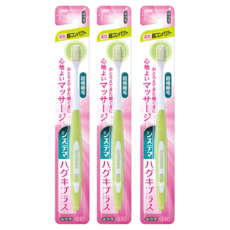 LION 獅王 Systema 細潔 高密細毛超小頭型牙刷 普通刷毛 顏色隨機, 1入, 3支