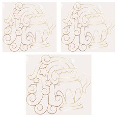 AMOS 阿摩司 壓克力模型版 小-S130 水瓶座, 3個