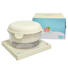 希臘蛋糕乳清分離器 2.45L, 1個, 淺褐色