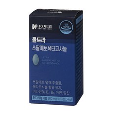 네이처드림 울트라 쏘팔메토 옥타코사놀 54g, 1개, 60정