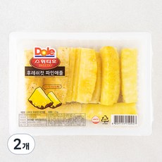 Dole 스위티오 파인애플, 1.2kg, 2개