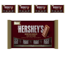 HERSHEY'S 好時 絲滑牛奶巧克力, 5袋, 160g