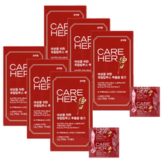 케어허 콘돔, 12개입, 6개