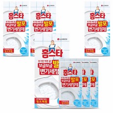 홈스타 발포 변기 세정제, 180g, 4개