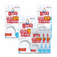 홈스타 발포 변기 세정제, 180g, 3개