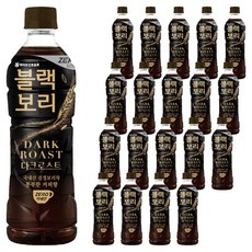 하이트진로 블랙보리 다크로스트 음료, 520ml, 20개