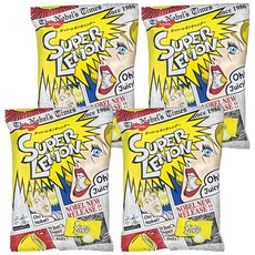 NOBEL 諾貝爾 超級檸檬糖, 88g, 4袋