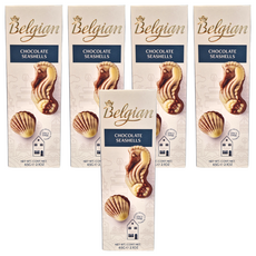 The Belgian 比利時 榛果夾心貝殼造型巧克力, 65g, 5盒